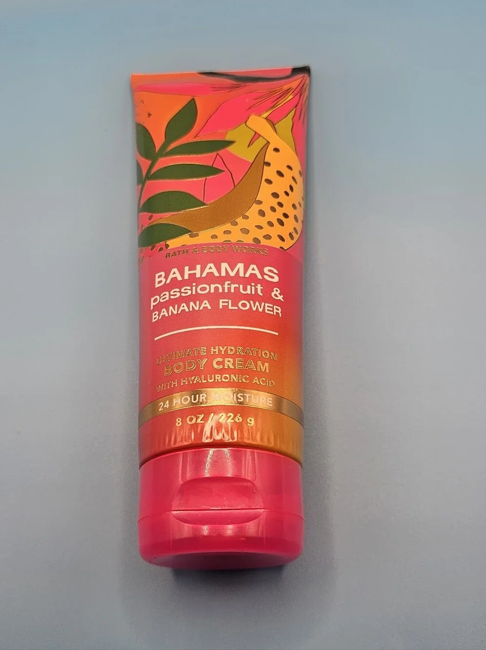 Bath & Body Works Bahamas Passionfruit & Banana Flower Body Cream - Pink/Orange